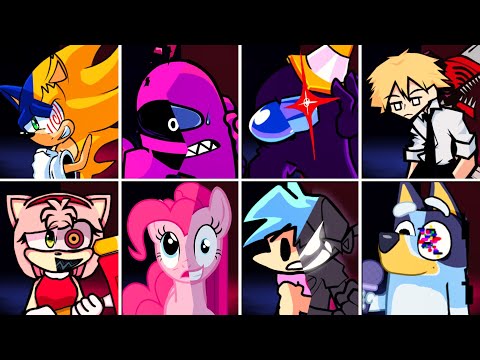 [60 FPS] Phantasm But Everytime it's the Sonic turn the Different mod Change🎵 V4