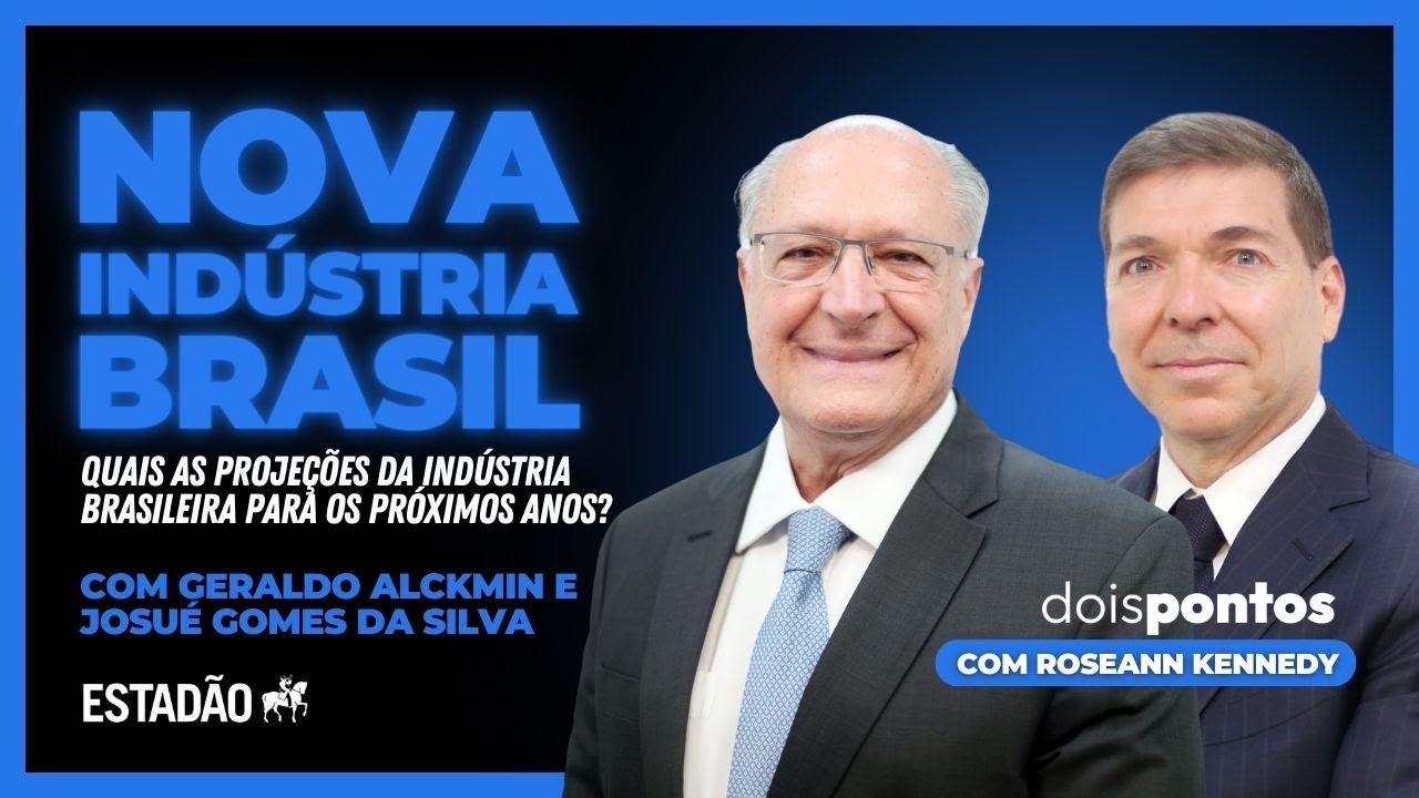 #48 NOVA INDÚSTRIA BRASIL e o futuro do setor | com GERALDO ALCKMIN e JOSUÉ GOMES | Dois Pontos