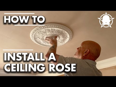 How to Fit a Plaster Ceiling Rose Properly | Step-by-Step DIY Guide