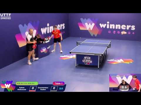 WINners CUP table 1 20.09 Syksa Aleksandr - Inozemtsev Vadim 11:00
