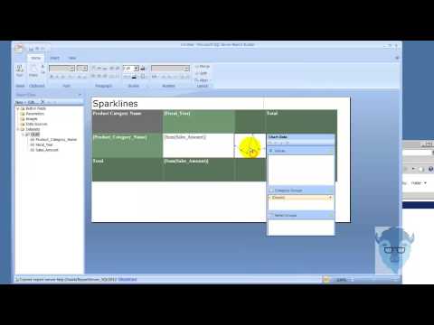 55005 5 Report Builder Sparklines
