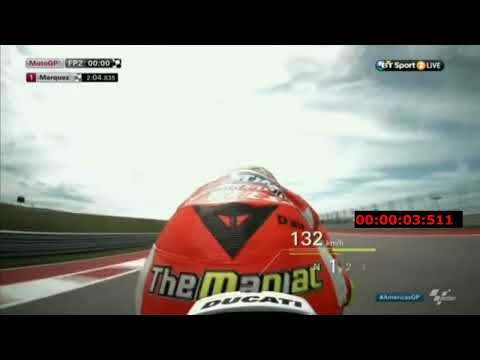 Moto GP 0-355 km/h: 0-300 in 9 seconds