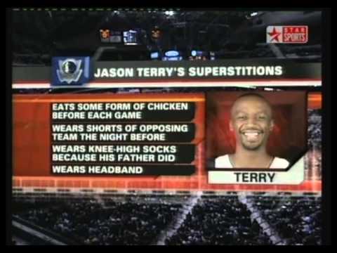 Jason Terry's pre-game superstitions