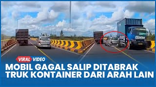 Download lagu Detik-detik Kecelakaan Mobil Gagal Salip Truk Dump Berakhir Ditabrak Truk Kontainer dari Arah Lain mp3 Download lagu Detik-detik Kecelakaan Mobil Gagal Salip Truk Dump Berakhir Ditabrak Truk Kontainer dari Arah Lain mp3