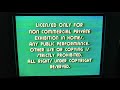 Opening To Starting Over 1980 VHS