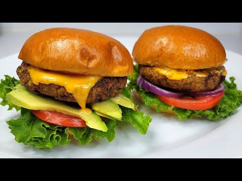 vegetarian/vegan chickpeas burger| recipe