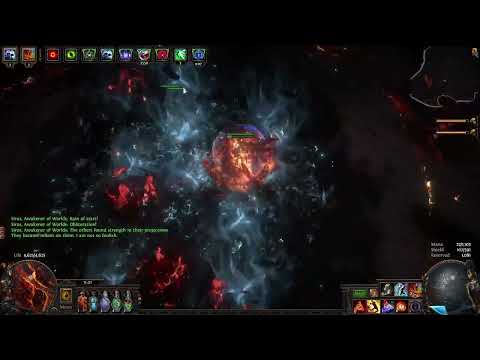 POE 3.21 Fire Trap / Frostblink Elementalist | Sirus, The Awakener of Worlds