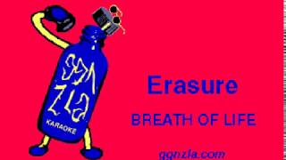 ggnzla KARAOKE 323, Erasure - BREATH OF LIFE