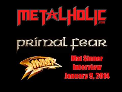 Interview with Mat Sinner of Primal Fear, January 9, 2014