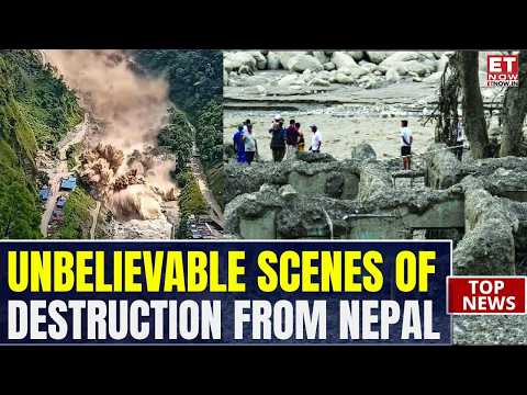NEPAL FLOOD HORROR DEEPENS: Shocking Drone Footage Shows Massive Scale Of Devastation | World News