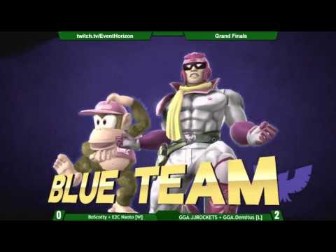 Construct 41 - BoScotty + E2C|Naoto vs GGA.JJRockets + GGA.Demitus - Smash4 Doubles GFs