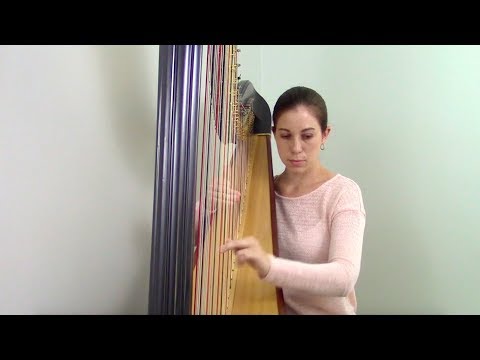 Ribambelle no. 3 by Bernard Andrès, Inspirational Videos for Young Harpists #25