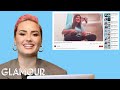 유튜브 다운로드 Demi Lovato Watches Fan Covers on YouTube and TikTok | Glamour