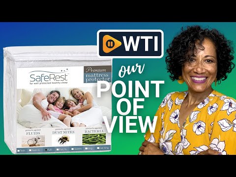 SafeRest Waterproof Mattress Protector - WTI product video review