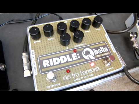 Electro harmonix, Riddle Q ball. Auto wah / filter demo, Msm Workshop