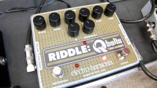 Electro harmonix, Riddle Q ball. Auto wah / filter demo, Msm Workshop