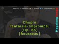 Chopin - Fantaisie-Impromptu (Op. 66) [Rousseau] 🔴 [1 HOUR] ✔️