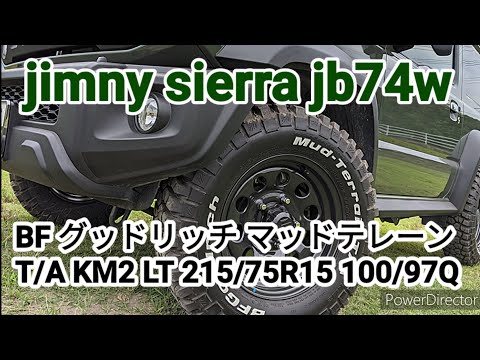 #ジムニーシエラJB74w #BFGOODRich LT215/75R15 100/97Q