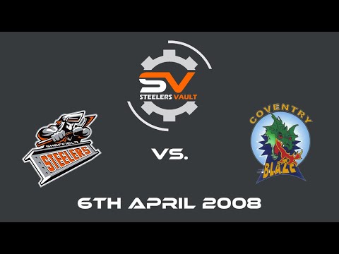 Sheffield Steelers vs. Coventry Blaze 6th April 2008; Play Off Final