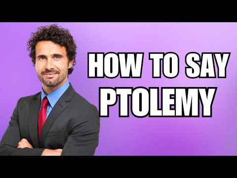 How To Pronounce Ptolemy (Correctly)