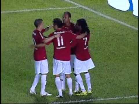 Grêmio Prudente 0 x 3 Internacional - Gols - Brasileirão 2010