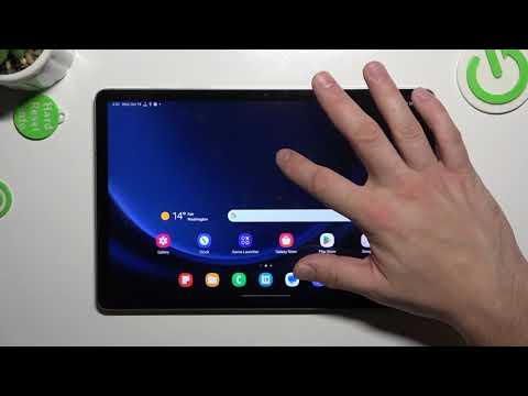 How to Enable/Disable App Drawer on SAMSUNG Galaxy Tab S9 FE?
