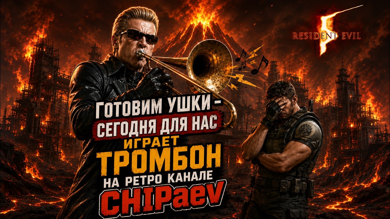 №106 МАРАФОН РЕЗИДЕНТОВ С ЧИПАЕМ - RESIDENT EVIL 5 ФИНАЛЬНЫЙ ФИНАЛ, ДОБИВАЕМ - СТРИМ #5