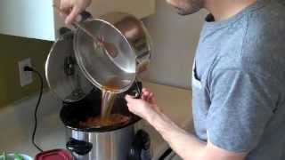 Cooking with Beer - Rickard's Red Chicken and Sausage Gumbo