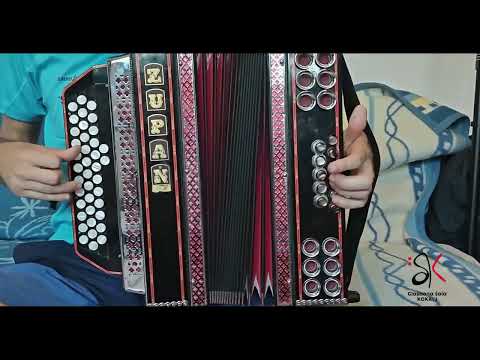 Lekcija za diatonično harmoniko - Avsenik - Gorenjska polka - C F B (#87)
