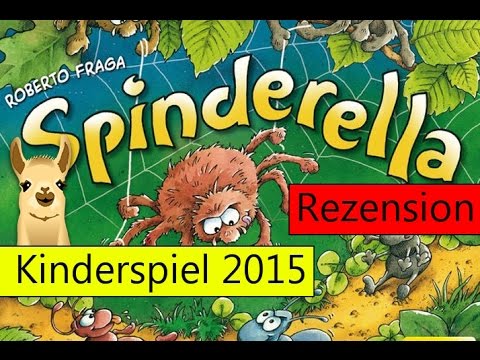 Spinderella / Kinderspiel des Jahres 2015 / Anleitung & Rezension / SpieLama