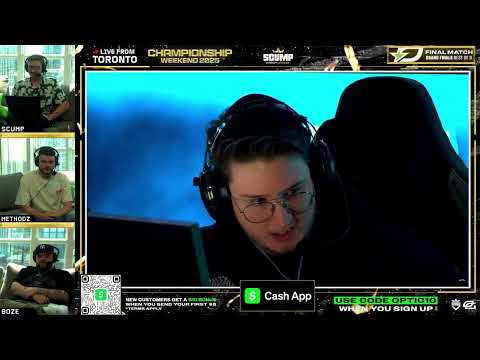 Scump and Methodz React to OpTic Winning Call of Duty Champs (FULL MATCH)