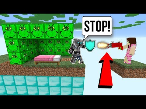 Minecraft: *SURPRISE* GRINCH LUCKY BLOCK BEDWARS! - Modded Mini-Game