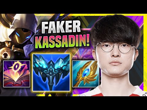 FAKER IS SO GOOD WITH KASSADIN! - T1 Faker Plays Kassadin Mid vs Aurelion Sol! | Season 11