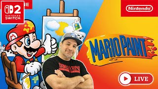 MARIO PAINT NSO July Update Is Now Available Nintendo Switch 2 Live Gameplay | This is Epic!