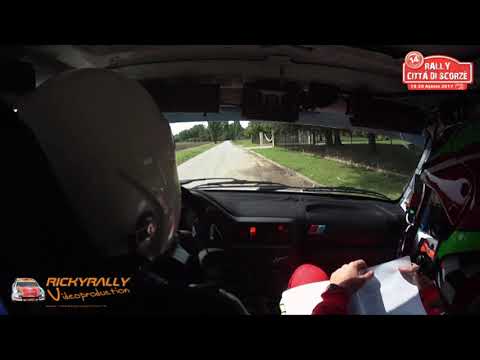 CAMERA-CAR TALPO - CAMISOTTI 14° RALLY CITTA' DI SCORZE' 2017 P S 10 ZERO BRANCO