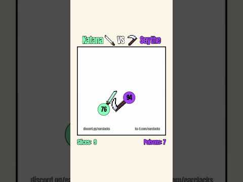 Katana ⛩️ VS 🌾 Scythe