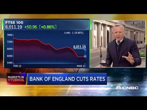 英格蘭銀行降息應對冠狀病毒影響 (Bank of England cuts interest rates in response to coronavirus impact)