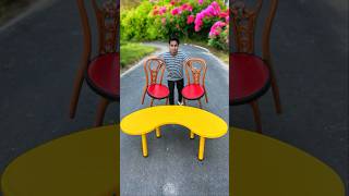 4 ta suto Char And Banana￼ Chair & Table Set😍#shortsfeed