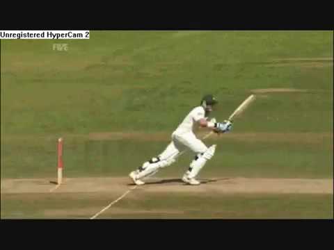 fredie flintoff runs out ricky ponting (ashes 2009)