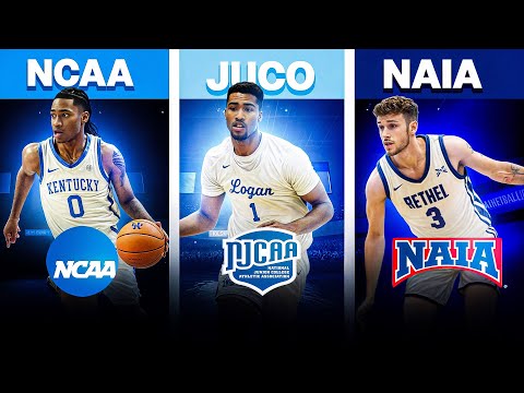 The Different Levels of College Basketball Explained (D1,D2,D3,NAIA,JUCO)