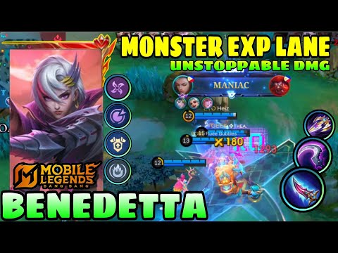 INSTANT MANIAC WITH THIS BUILD pt.507 - Build Top 1 Global Benedetta ~ MLBB
