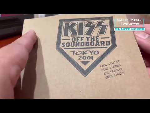 Unboxing KISS Off The Soundboard CD Package / Abriendo el nuevo CD en Vivo de KISS