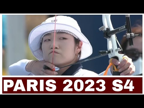 recurve women's bronze choi misun v hai ligan Paris 2023
