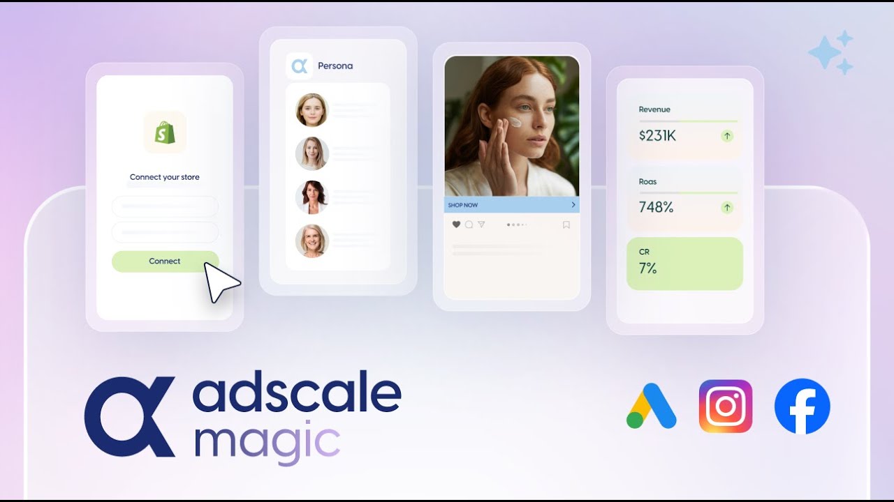 AdScale AI Ads Meta/Google Ads Demo