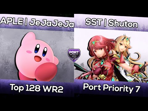 APLE | JeJaJeJa (Kirby) vs SST | Shuton (Pyra/Mythra) - Port Priority 7 Top 128 Winners Round 2