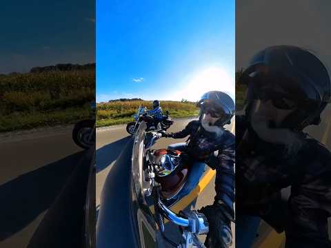 Thumbnail for 🏁Motorcycle Race🏁 Honda VTX 1300 vs Honda Shadow 1100 ❤️ Jeni and I have some fun👊🤩 #honda #insta360 by Honda 1300