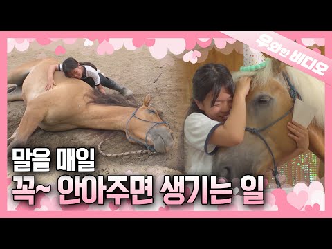 , title : '1년 만에 🐎과 교감하는 11살 최연소 🐎 트레이너의 🐎사랑❤️┃The Youngest Horse Trainer ❤️'