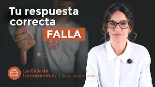 Responder reviews negativas correctamente
