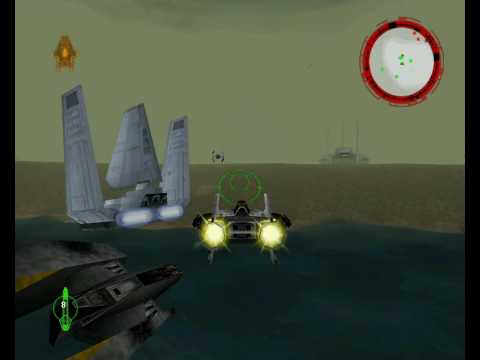 Star Wars: Rogue Squadron - Mission 3 - 'The Search for the Nonnah' - gameplay