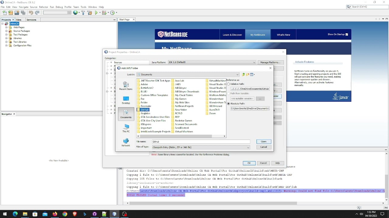 Online CA Web Portal